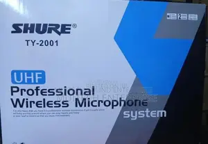 Shure Wireless Microphone( 2 in 1)