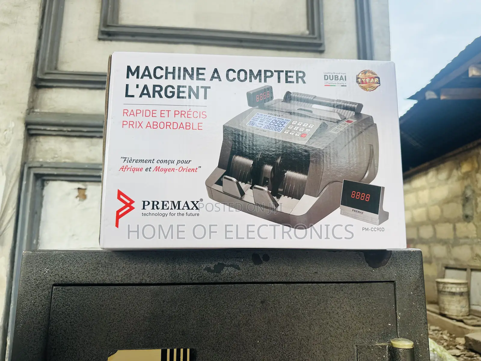 Simple to Use Premax Pm-Cc90d Bill Cash Counting Machine