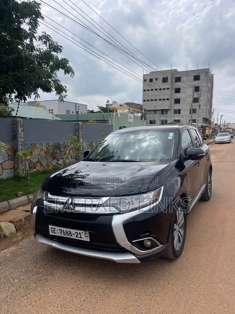 Mitsubishi Outlander SE 4dr SUV AWD (2.4L 4cyl CVT) 2015 Black