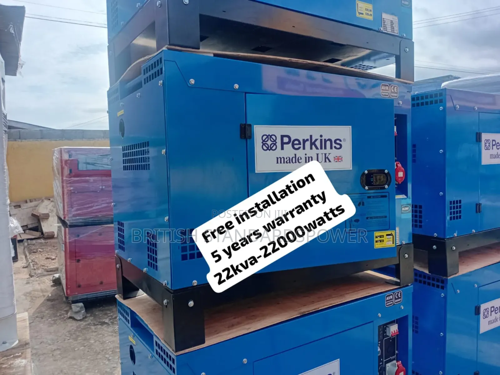 Constant Power Source 22kva Silent Diesel Generator