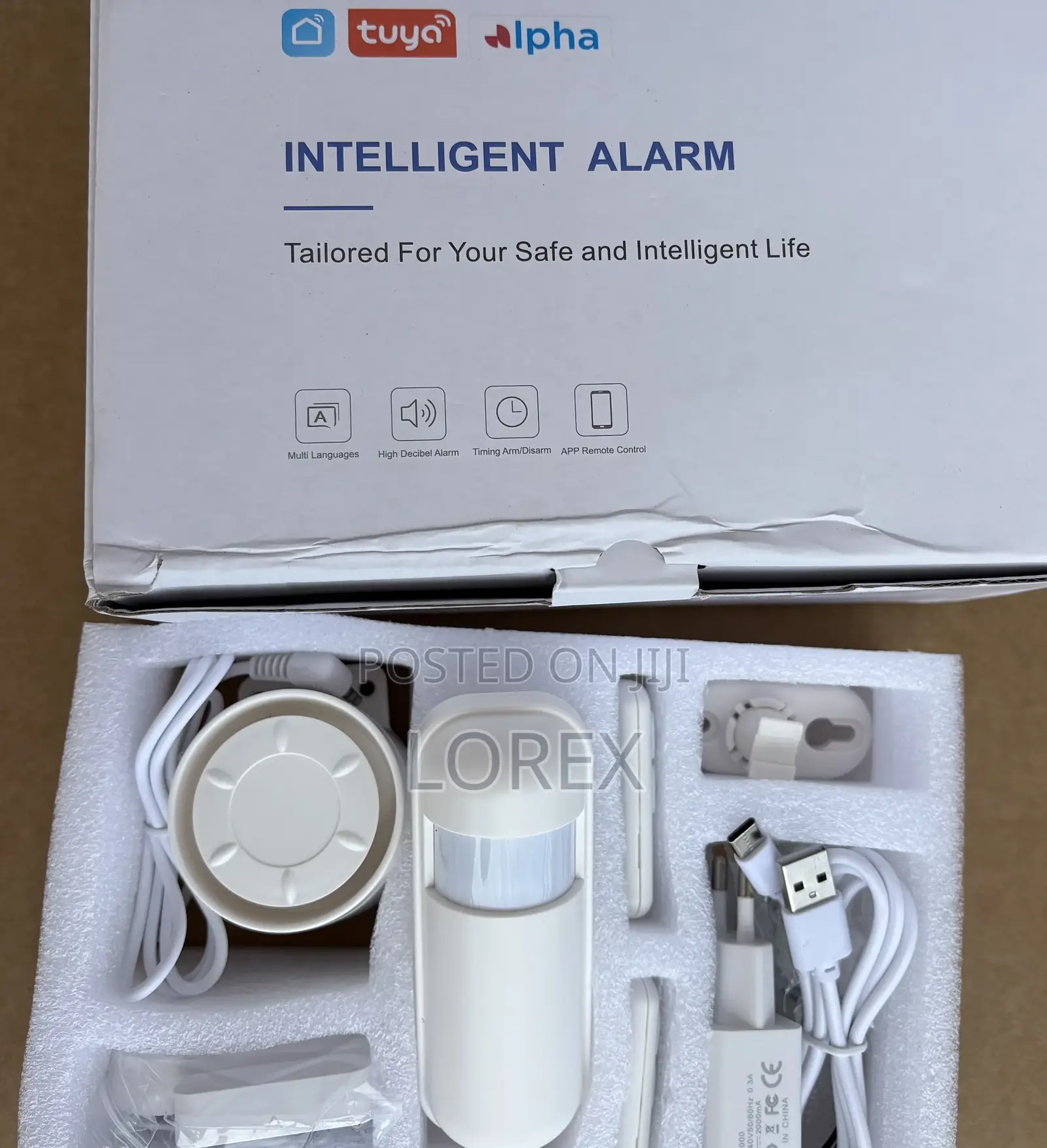Alpha GSM/Wifi Alarm System Soft Touch Keypad