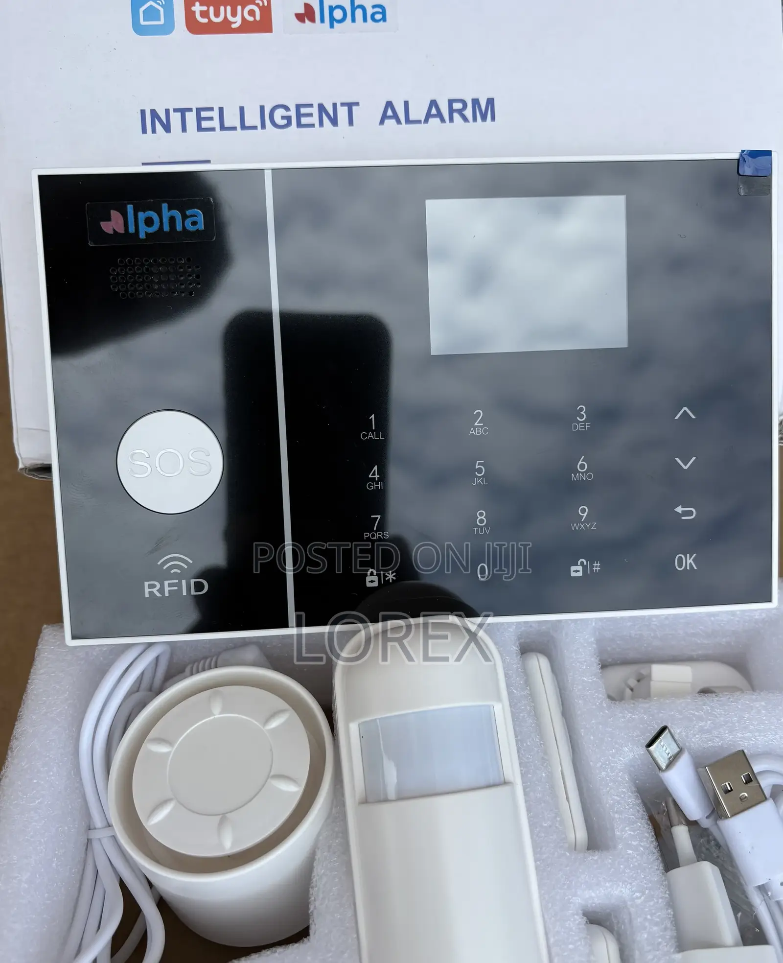 Alpha GSM/Wifi Alarm System Soft Touch Keypad