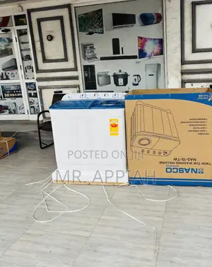 Effortless Cleaning Nasco 15kg TopLoad Washing Machine,2025