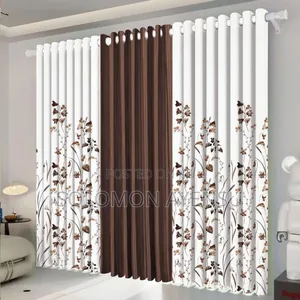 Quality 3 in 1 Black Out Curtains Available in Different Colours