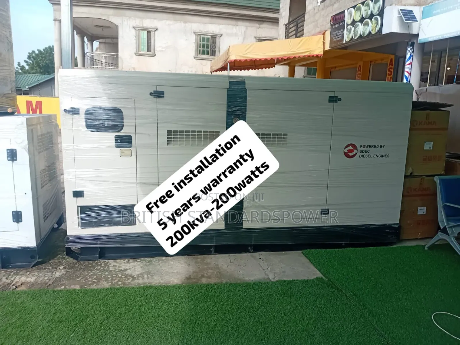Non Stop Power 200kva Silent Diesel Generator