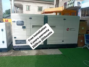 Non Stop Power 200kva Silent Diesel Generator