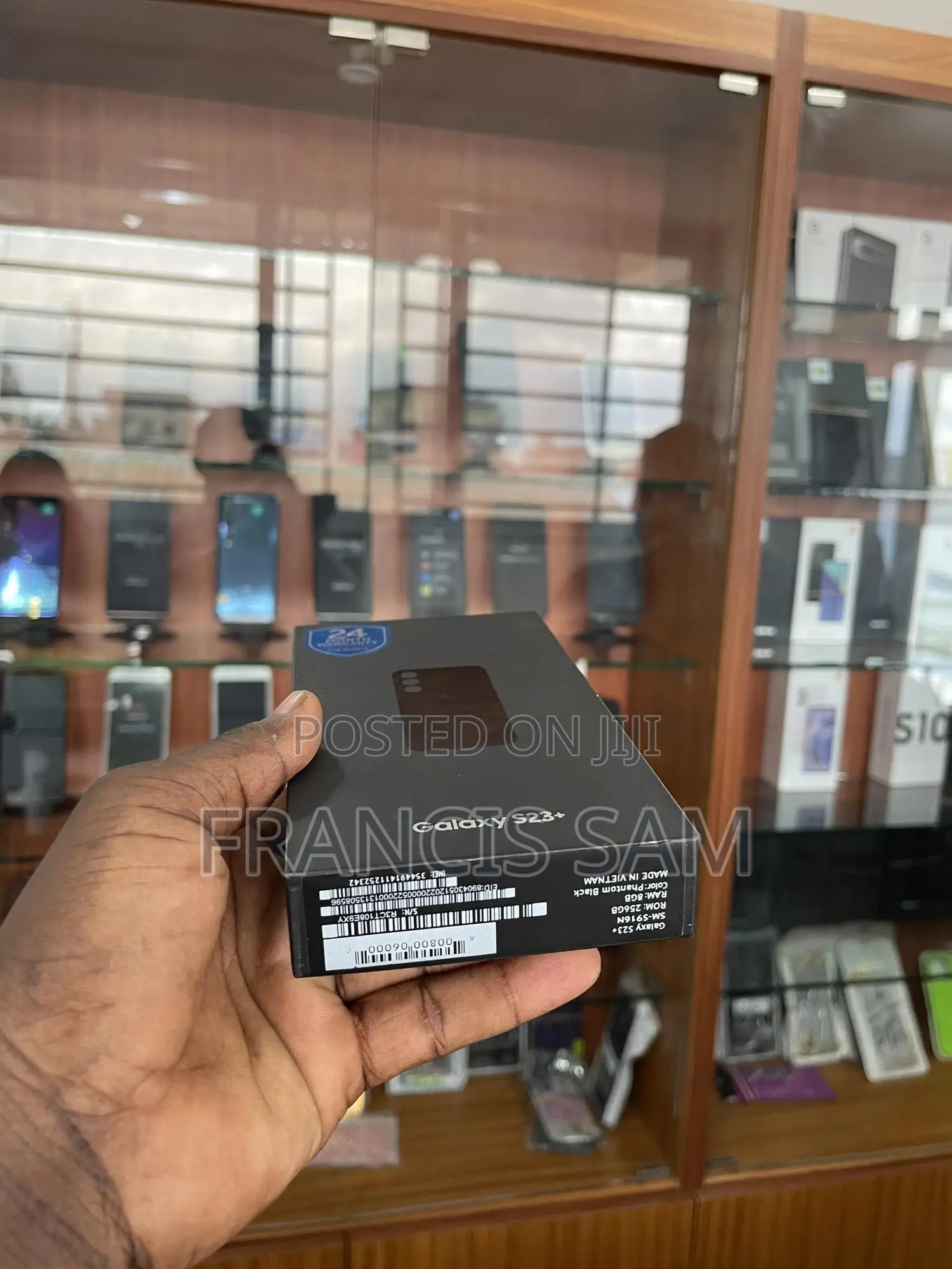 New Samsung Galaxy S23+ 256 GB Black