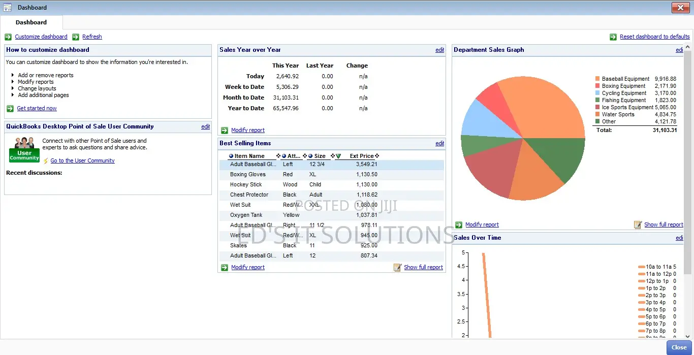 Quickbooks Point of Sale Software(Lifetime Licence) Retail