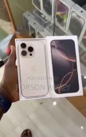 New Apple iPhone 16 Pro Max 256 GB Gold