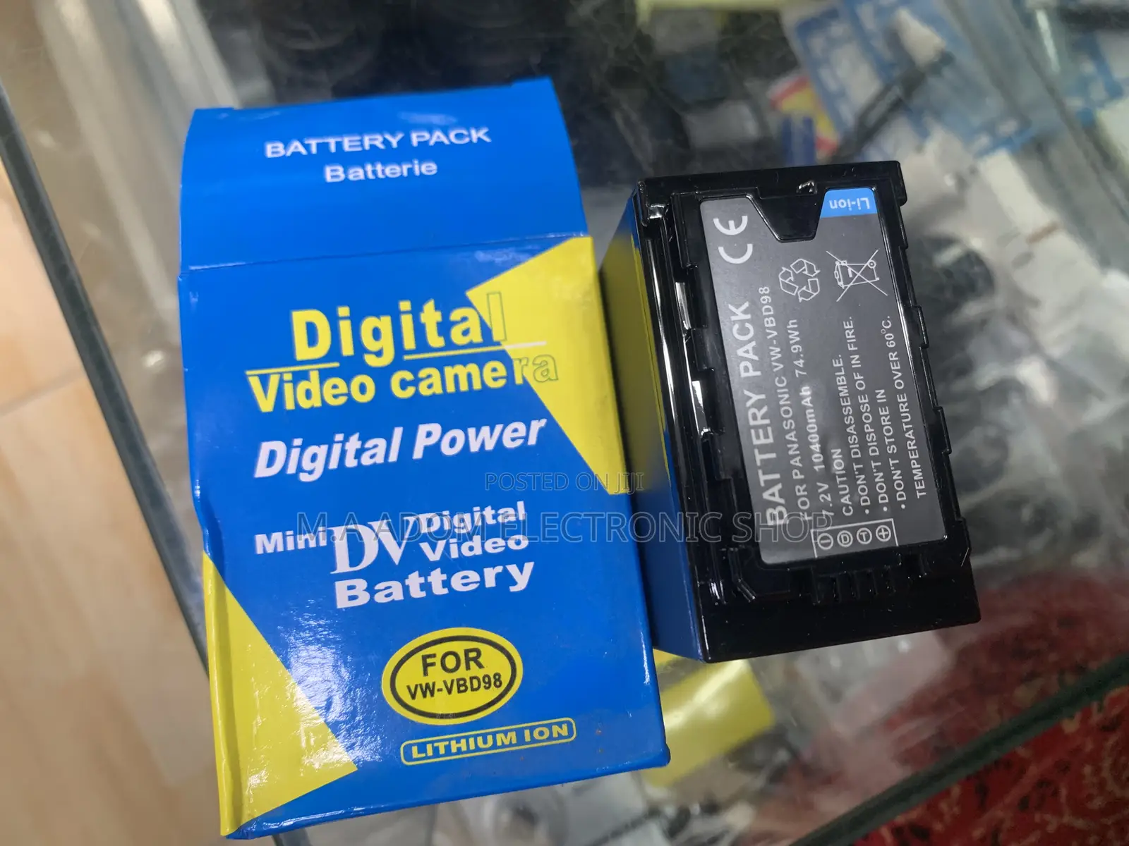 Battery Pack for Panasonic Vw-Vbd98