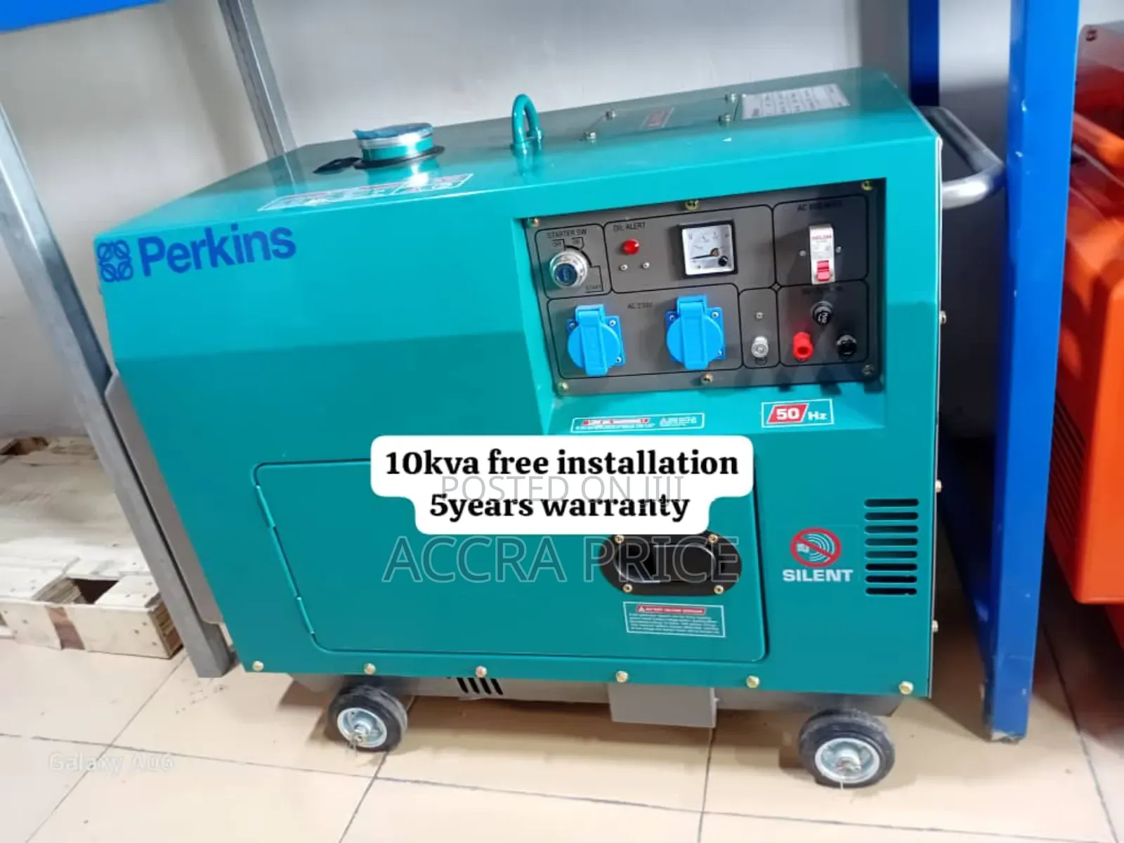 Zenith Watt Perkins 10kva 13000wats Diesel Generator