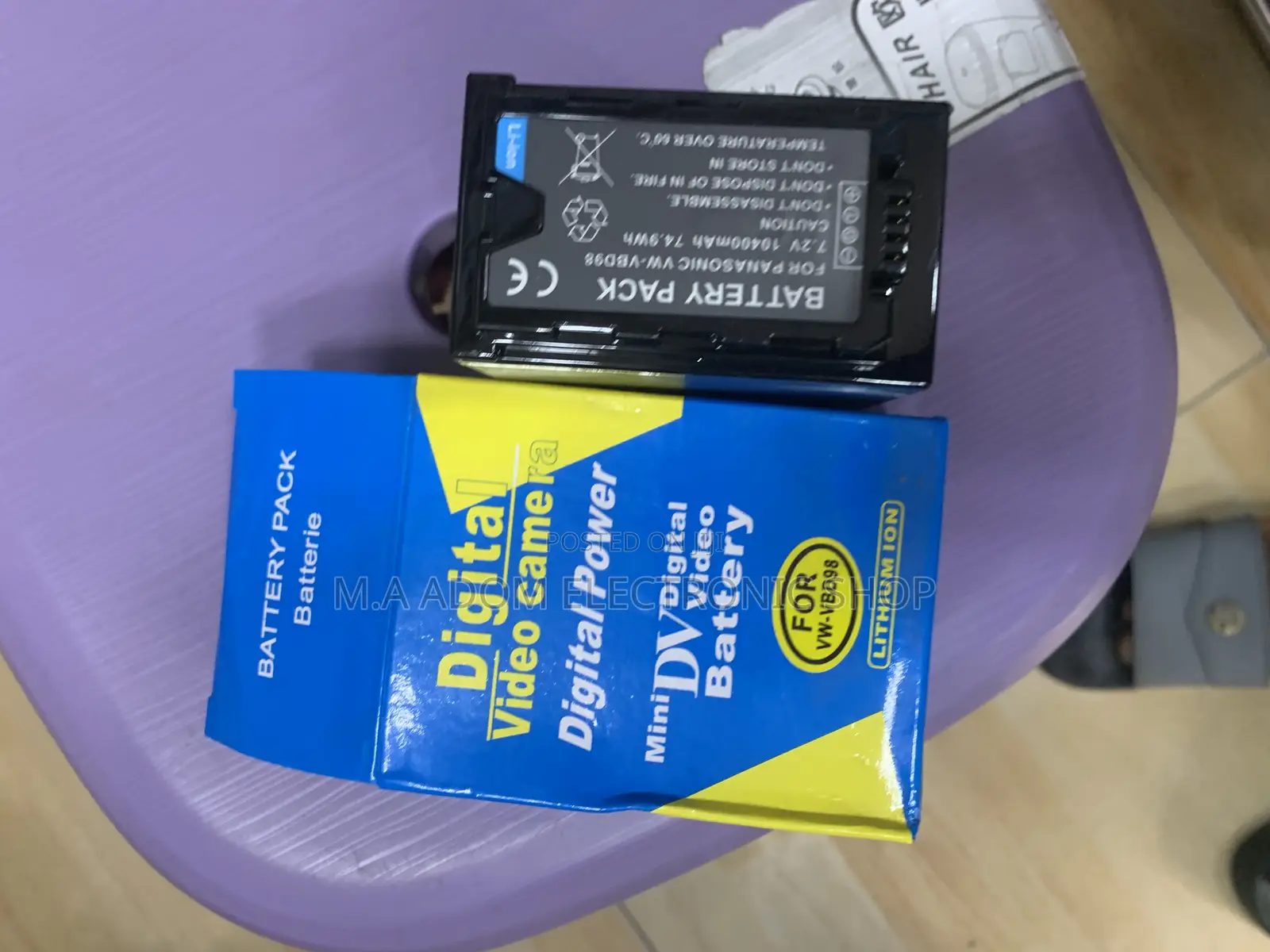 Rechargeable Vbd98 Battery Pack