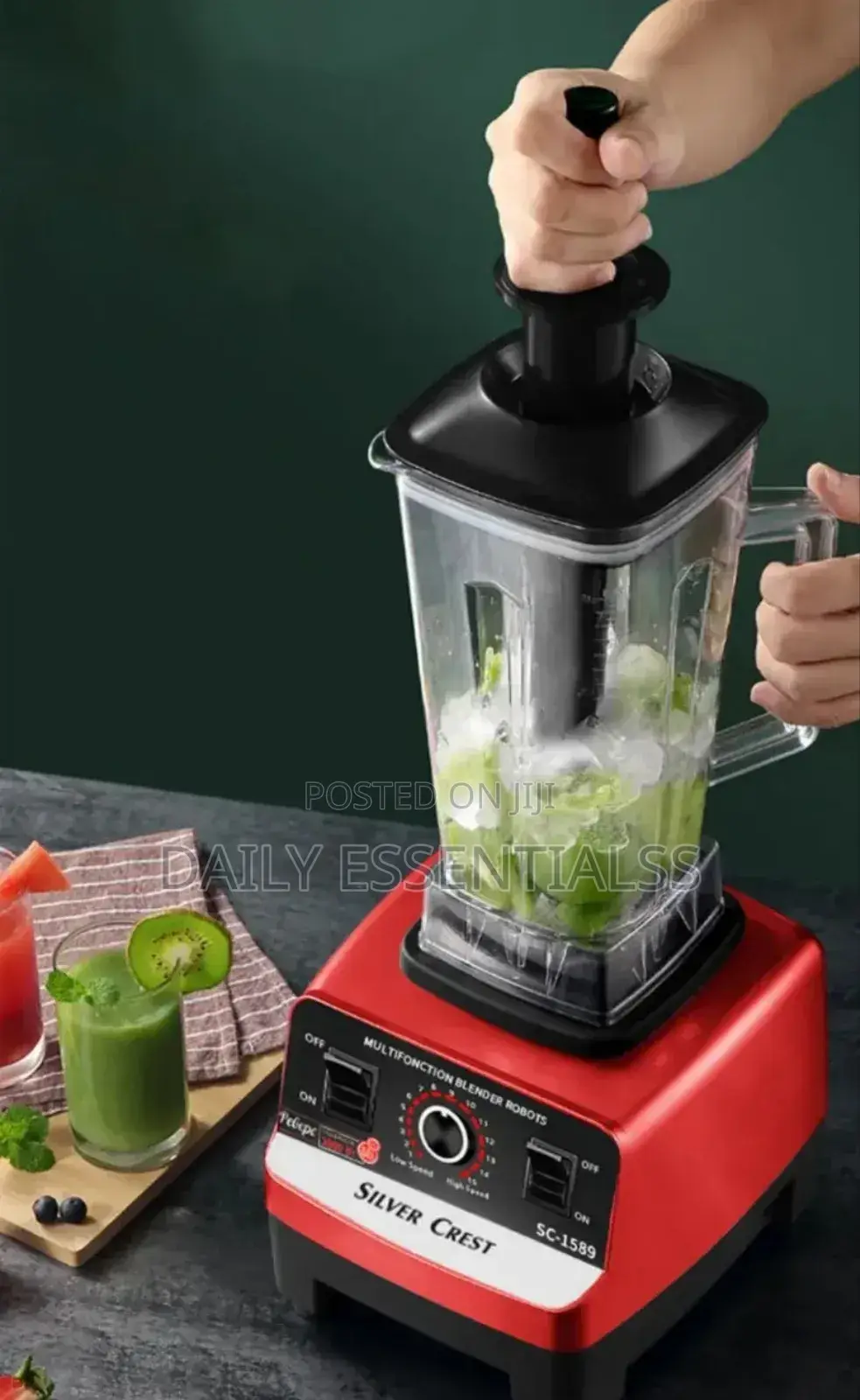 Powerful Silver Crest Electric Blender
