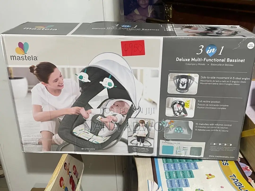 Mastella 3/in 1 Multi Functional Bassinet