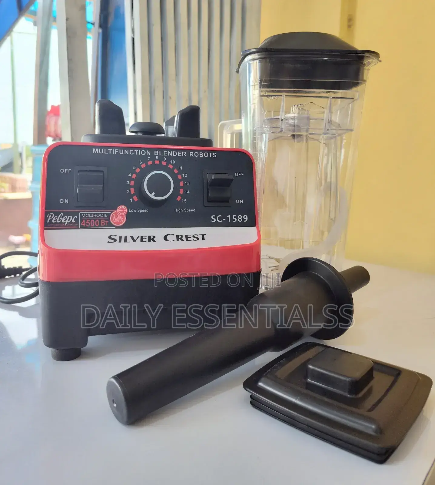 Make Smoothies Like a Pro With Silver Crest Electric Blender