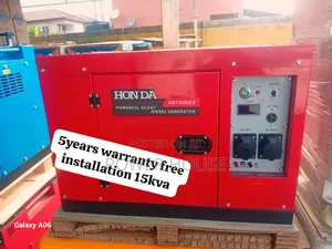 Tycoon Royal Panel Honda 15kva 16500watts Diesel 15kva