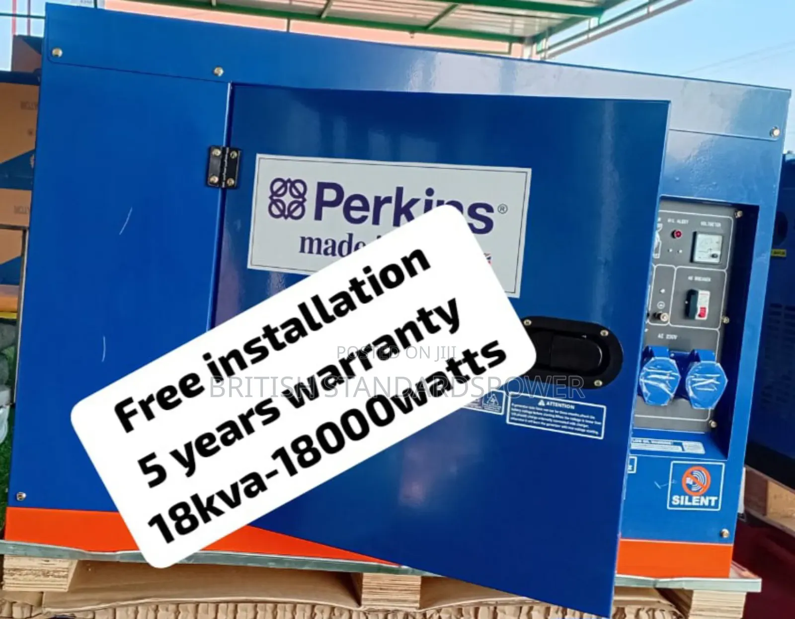 18kva Silent Diesel Generator for Ongoing Operations
