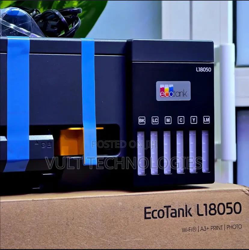 Epson L18050 Ecotank A3+ Photo Printer And Pvc Id Card Printer