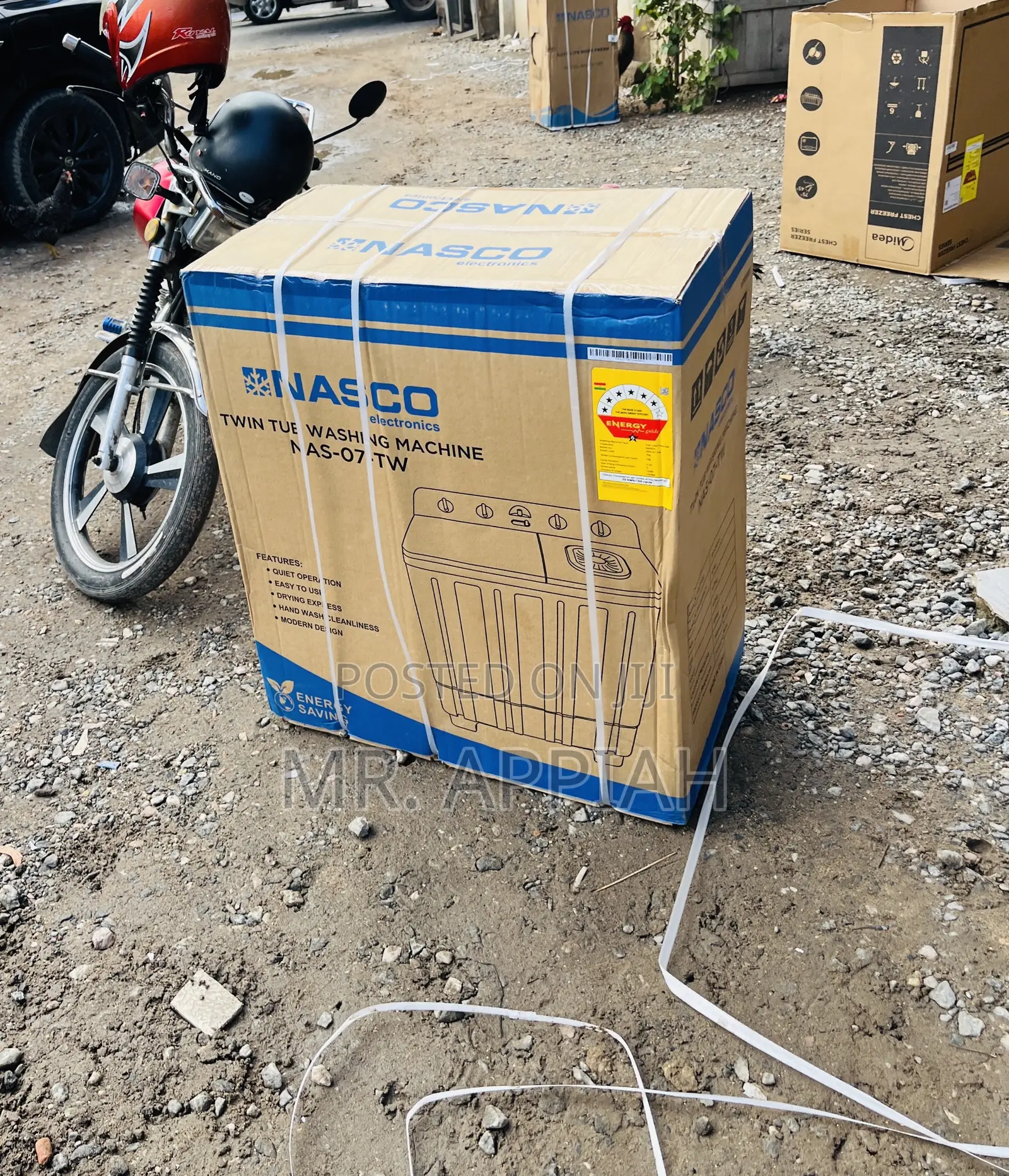 Energy Efficient Nasco 7kg Washing Machine(2025 Model).