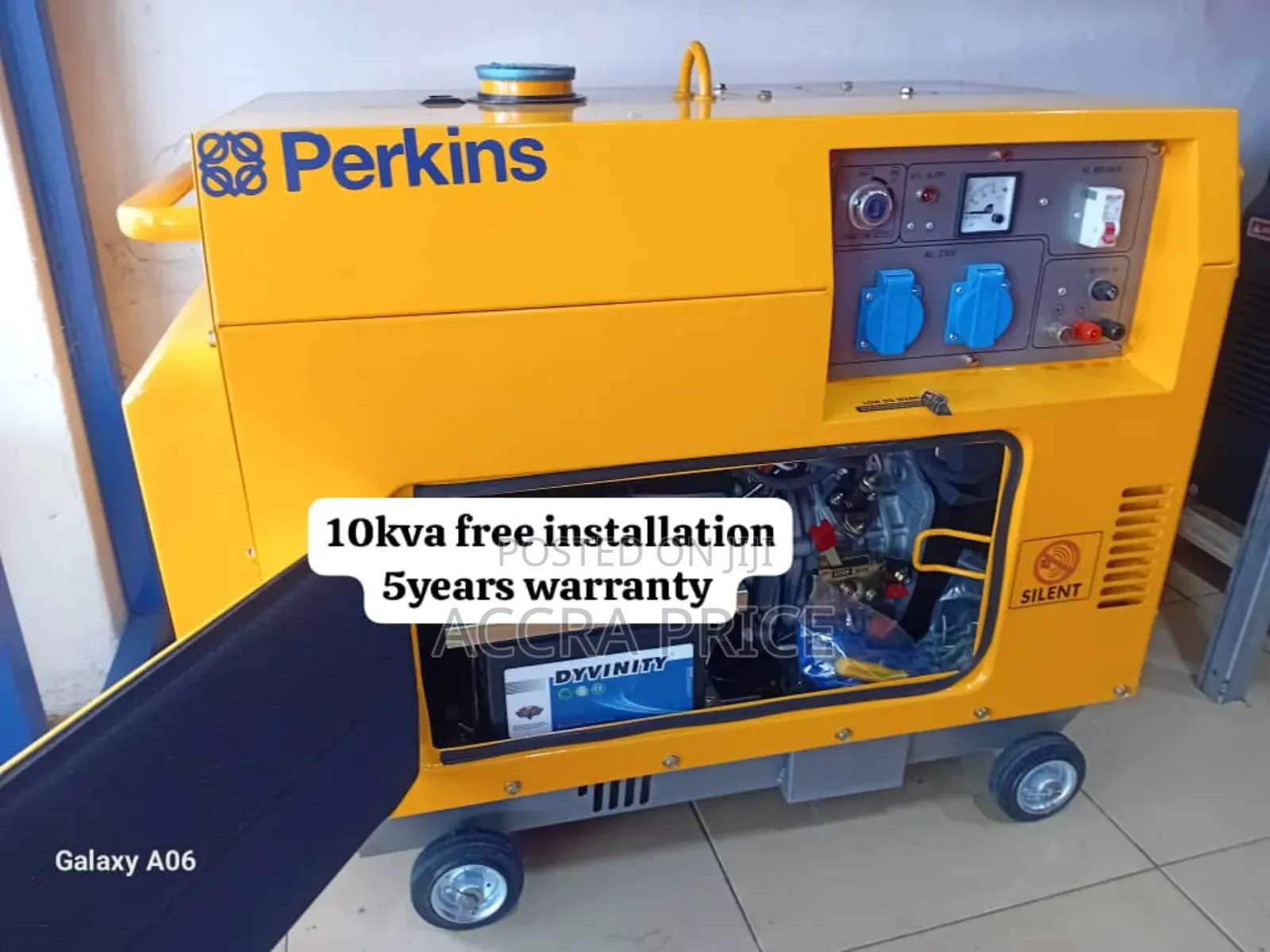 Gold Genx Perkins 10kva 13000watts Diesel Generator 10kva