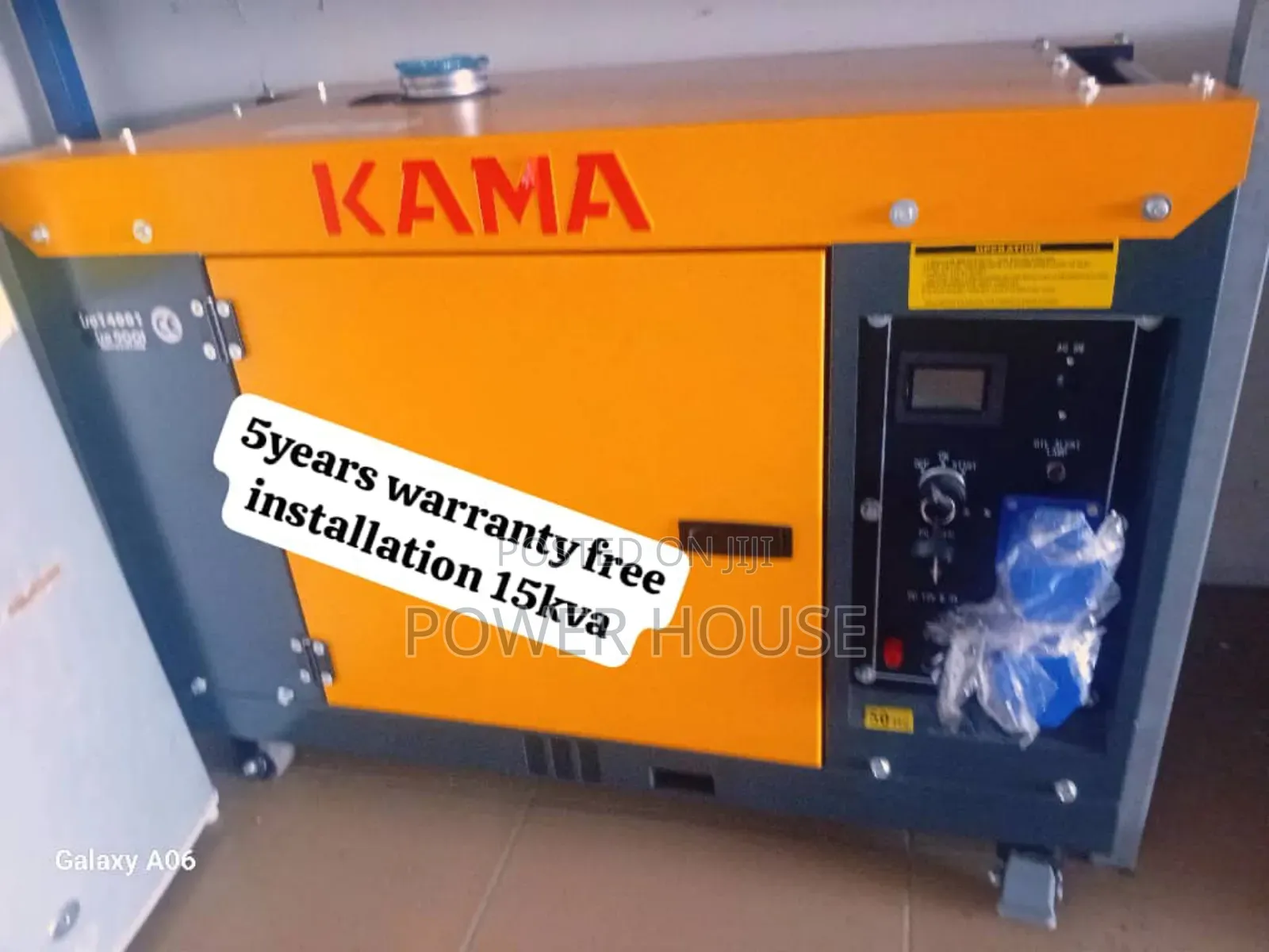 Tycoon Luxe Kama Diesel Generator 16500watts 15kva Diesel