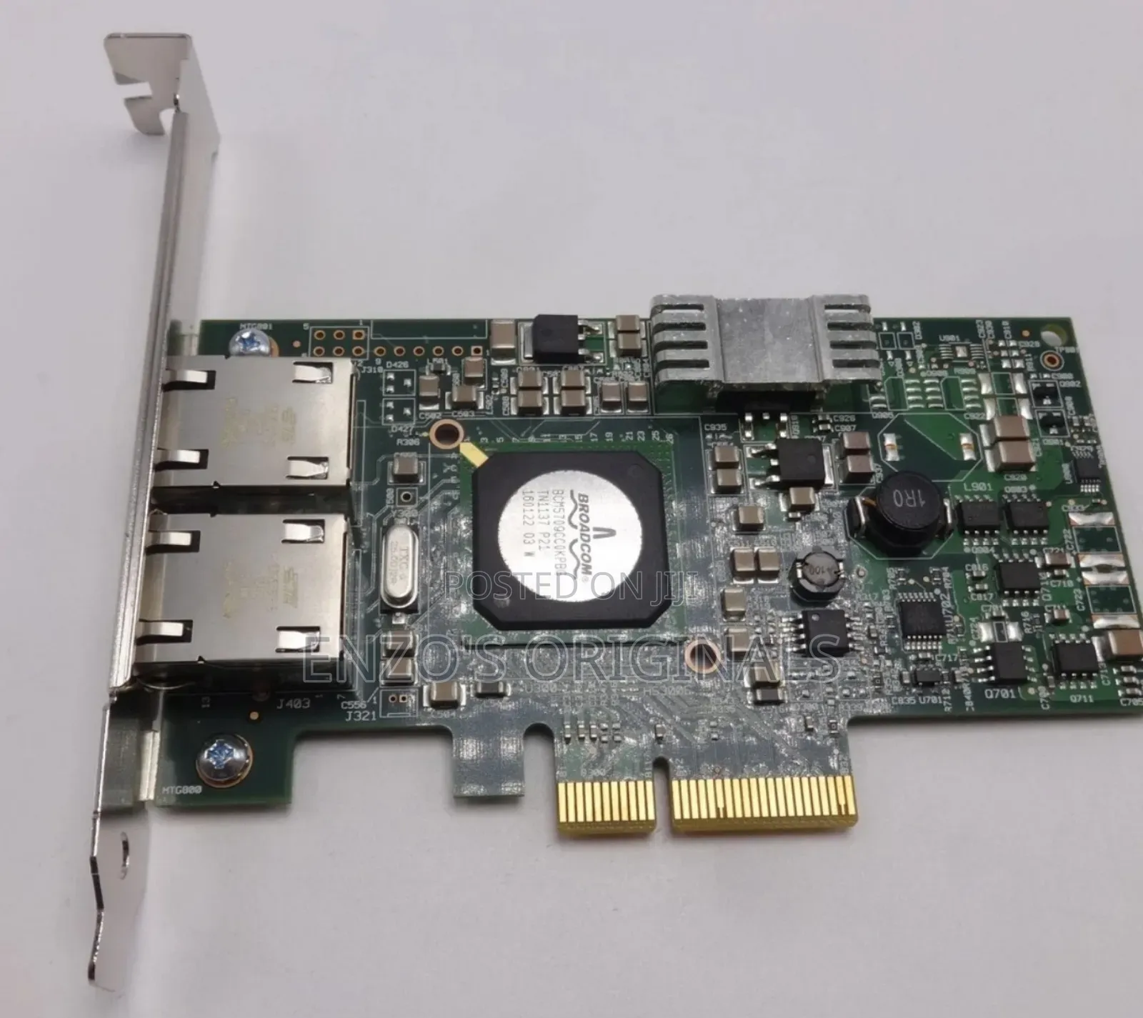 Netxtreme Dual Port 1gb Gigabit Ethernet Network Card Pcie
