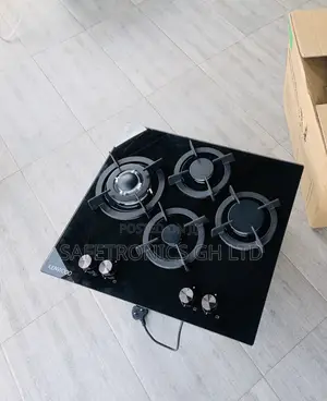 Photo - Perfect Classic 60cm Black Kenwood 4 Gas Cooker