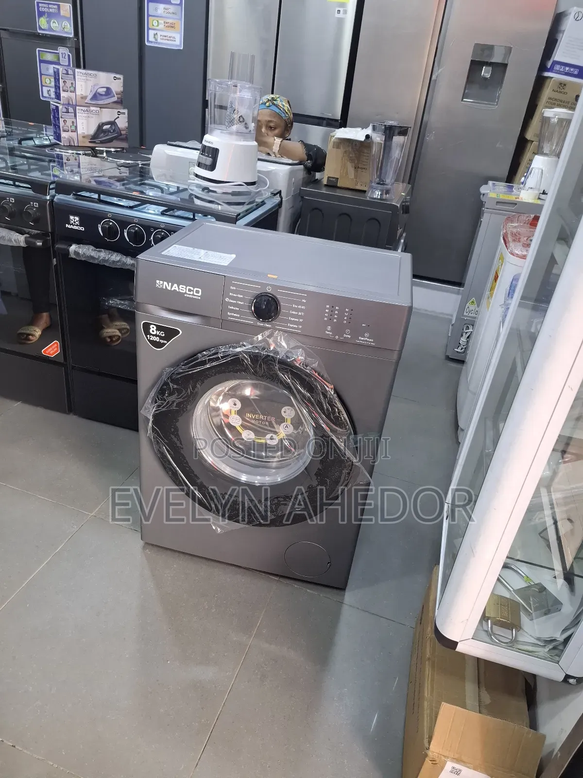 Quick Nasco Washing Machine Full Automatic 8kg Available