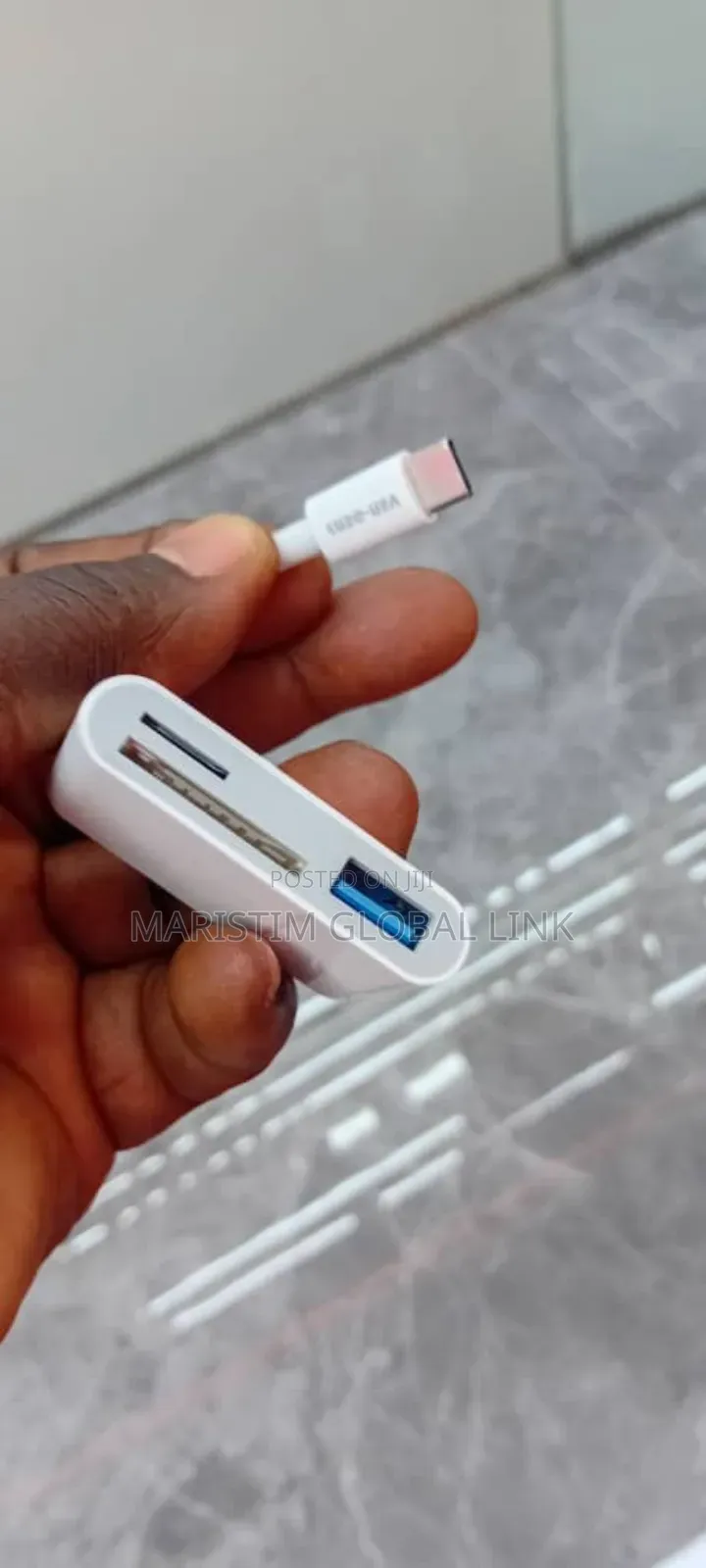 Type C 3 in 1 Card Reader Adapter