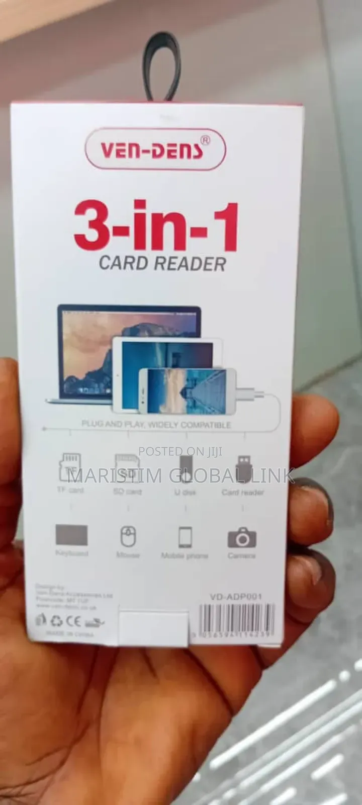 Type C 3 in 1 Card Reader Adapter
