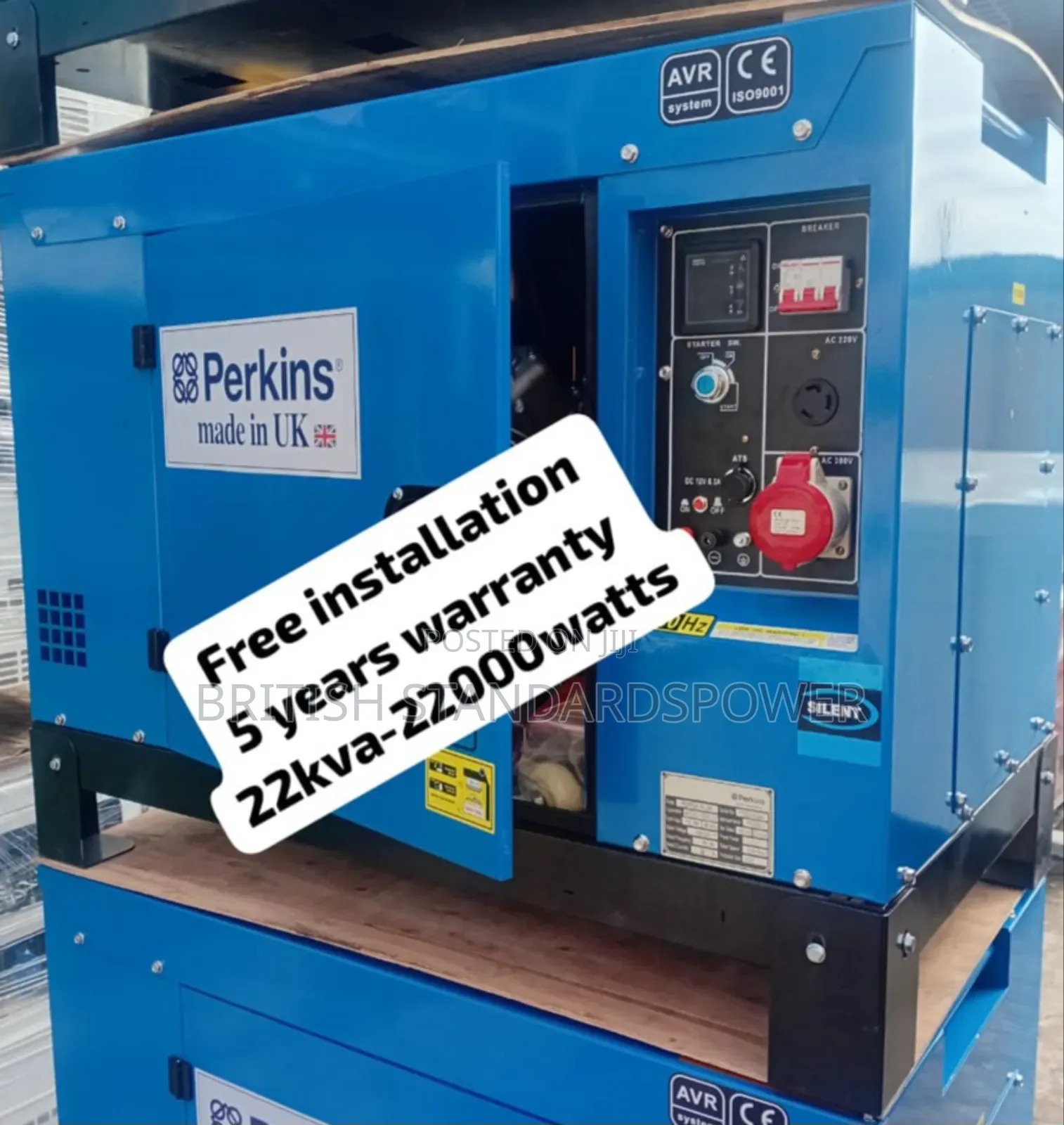 Robust Power Solutions 22kva Silent Diesel Generator