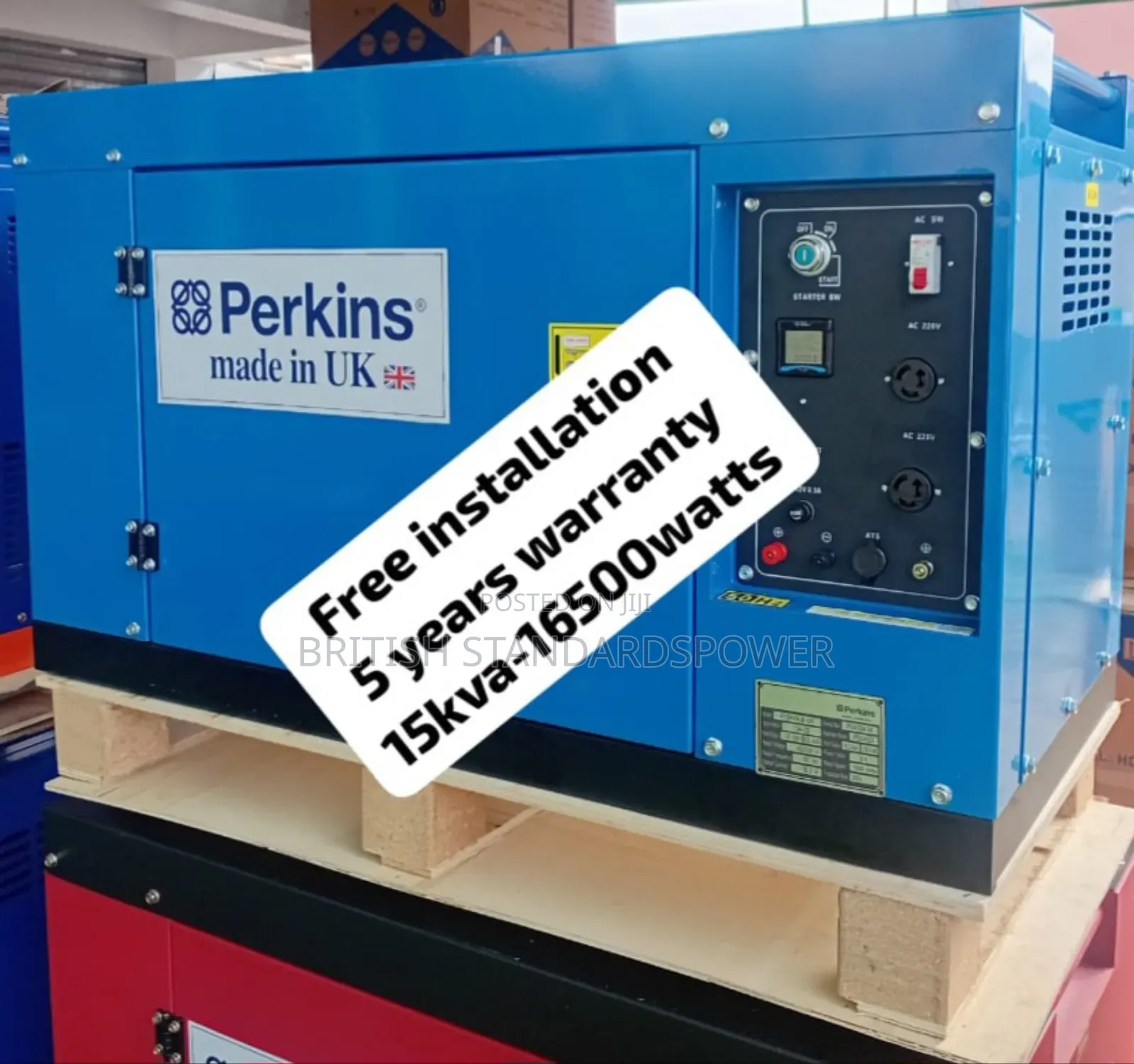 Round the Clock Operation 15kva Diesel Generator