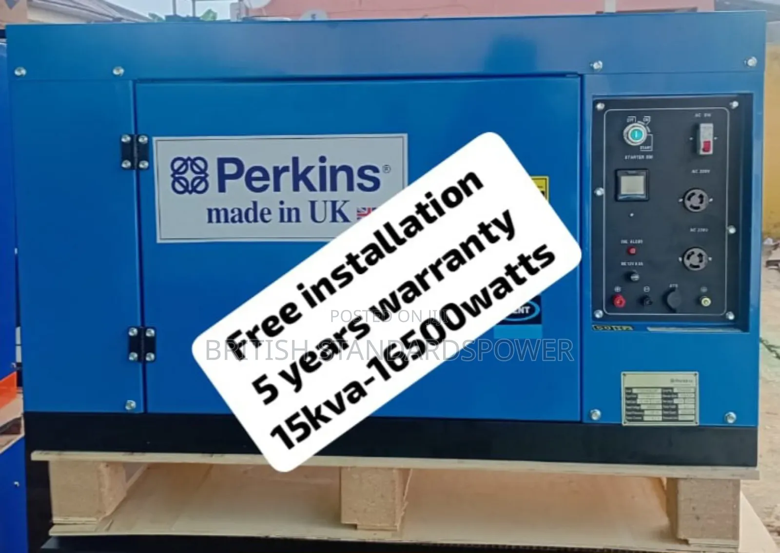 Consistent Performance 15kva Silent Diesel Genset
