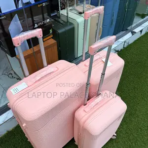Luxury Pink Anti Crack Suitcase