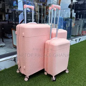 Luxury Pink Anti Crack Suitcase