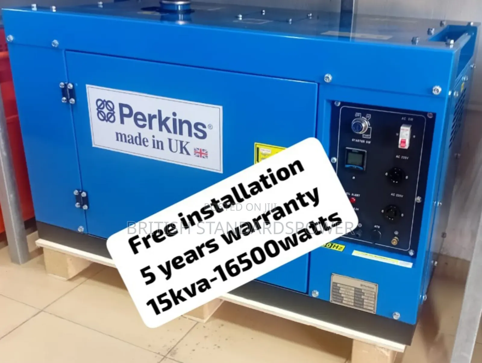 15kva Powerful Silent Diesel Genset for Constant Operation