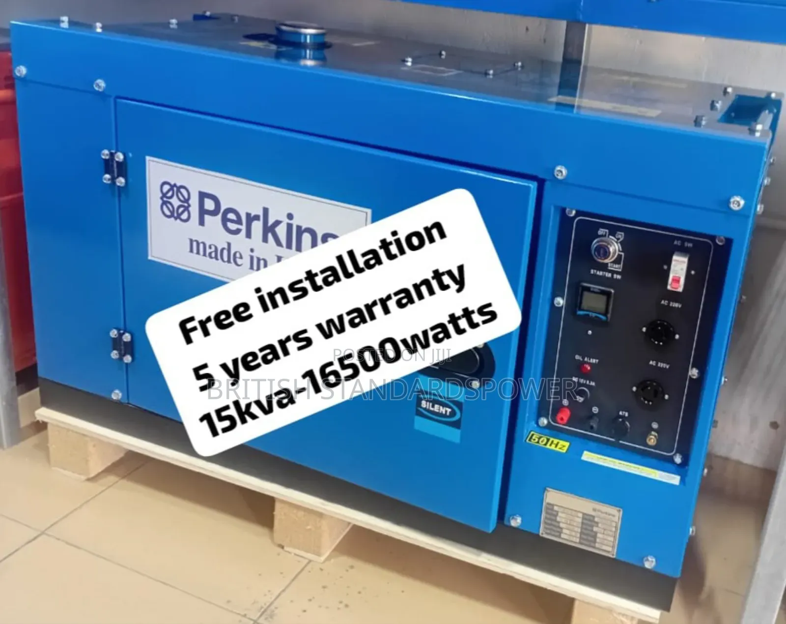 Regenerative Power 15kva Diesel Generator