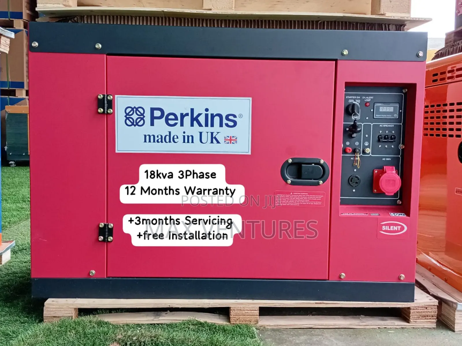 Perkins Diesel 18kva Silent Engine Empower Your Space 18kva