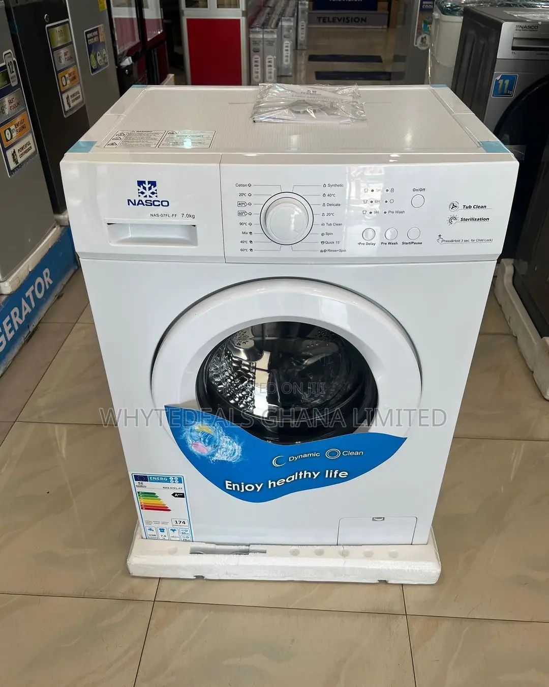 Nasco 7kg Front Load Fully Automatic Washing Machine