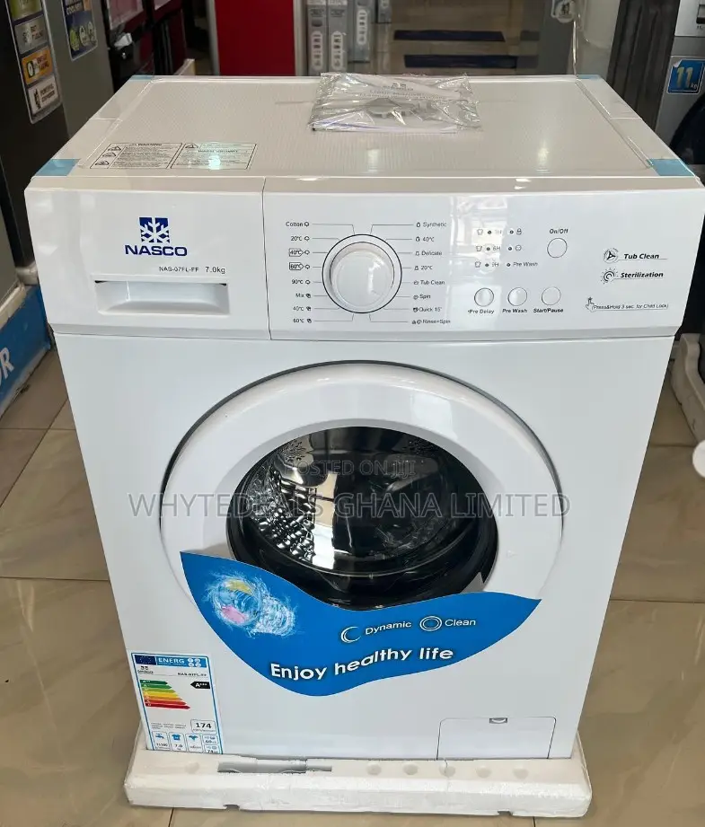 Nasco 7kg Front Load Fully Automatic Washing Machine