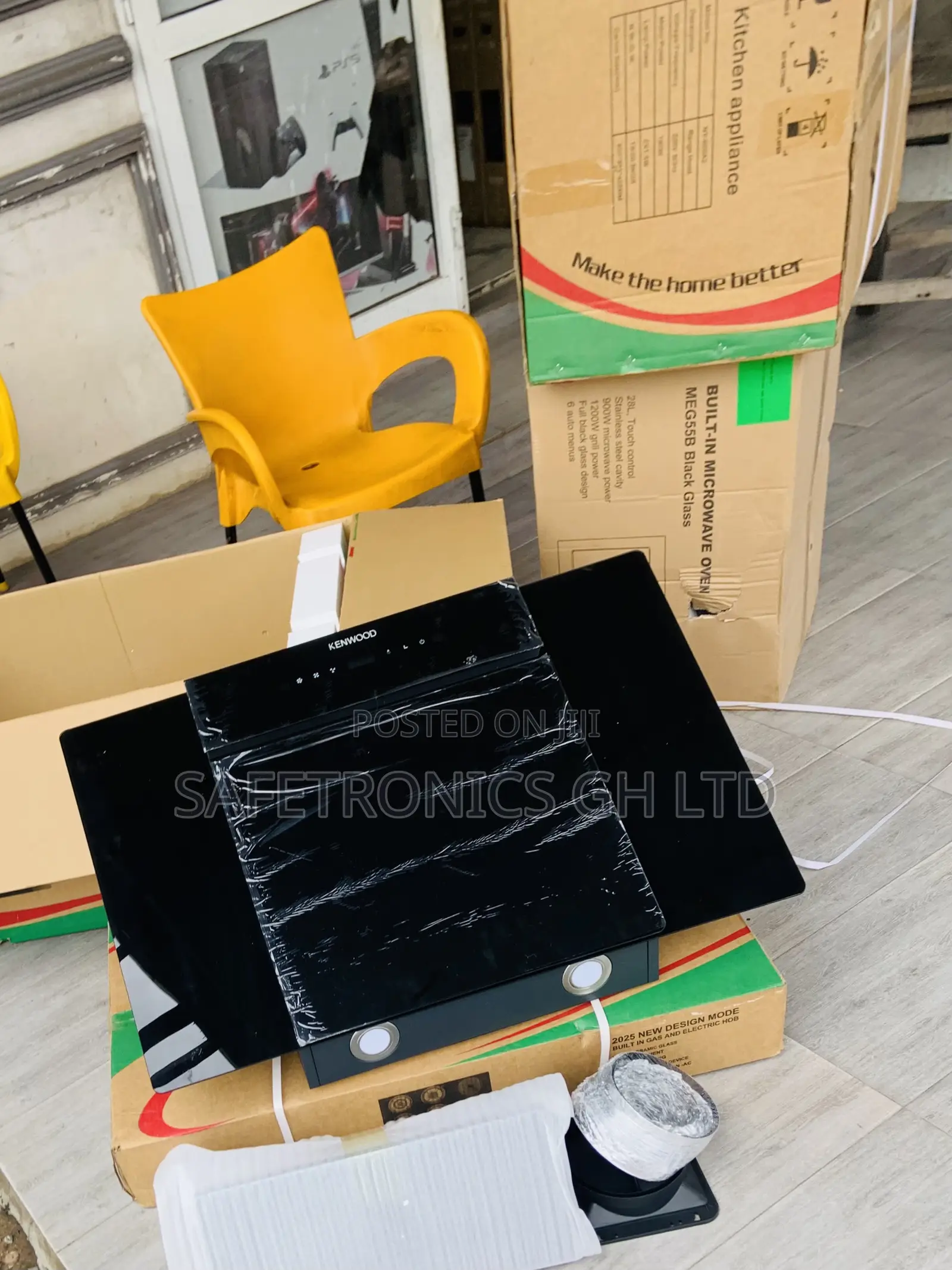 Adorable Fast 90cm Kenwood Heat Extractor Black