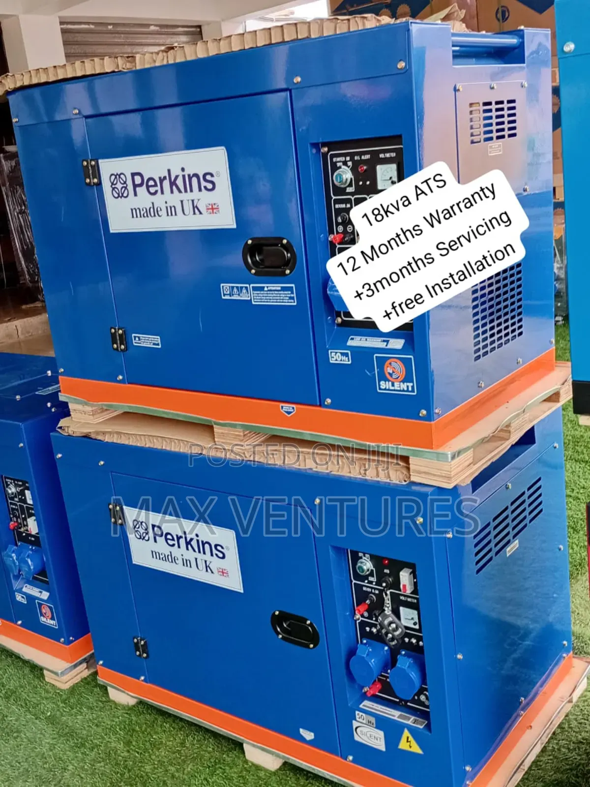 Perkins 18kva Diesel Silent Generator Diesel Engine Vigorous