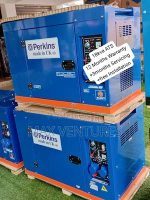 Perkins 18kva Diesel Silent Generator Diesel Engine Vigorous