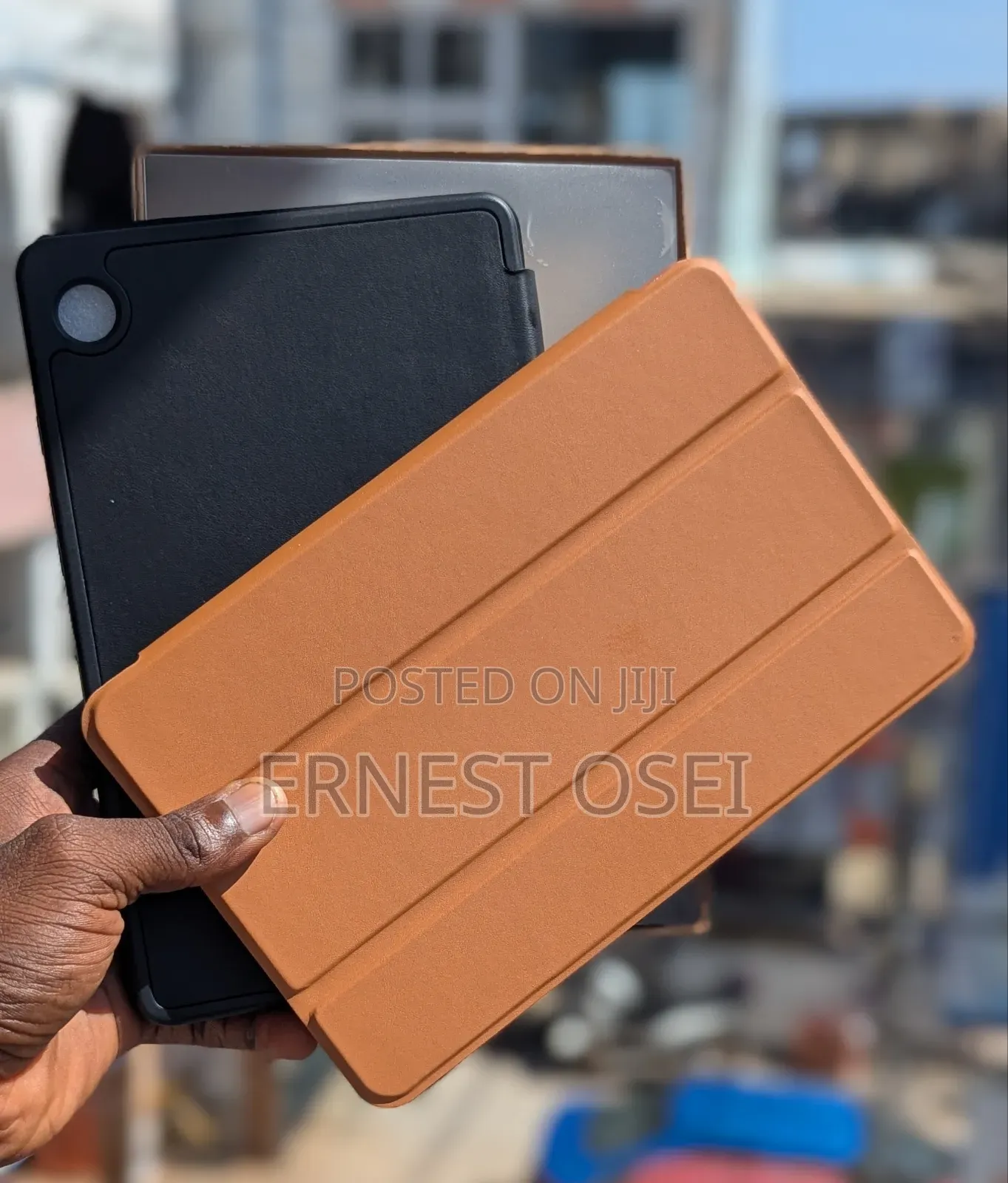 Samsung Galaxy Tab A9 Leather Flip Case With Pen Slot
