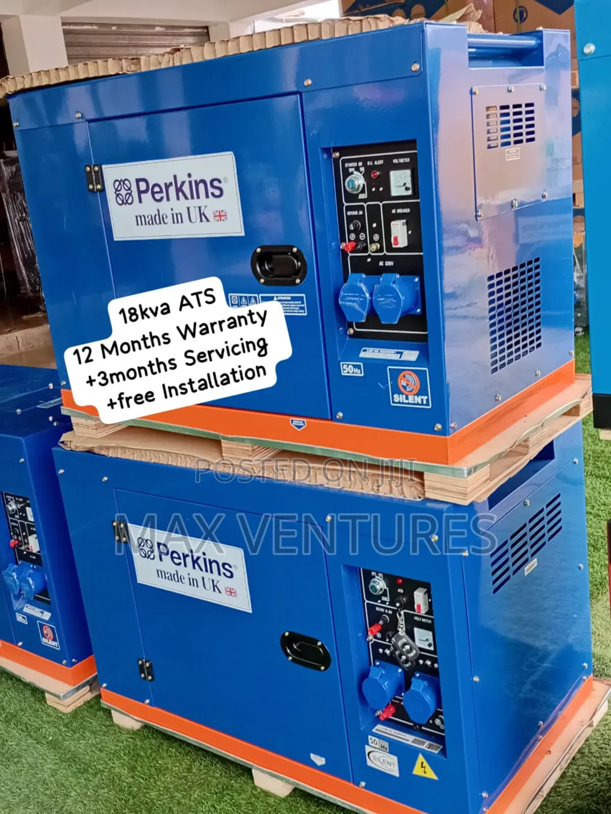 18kva Perkins Diesel Silent Generator Potent Power 18kw