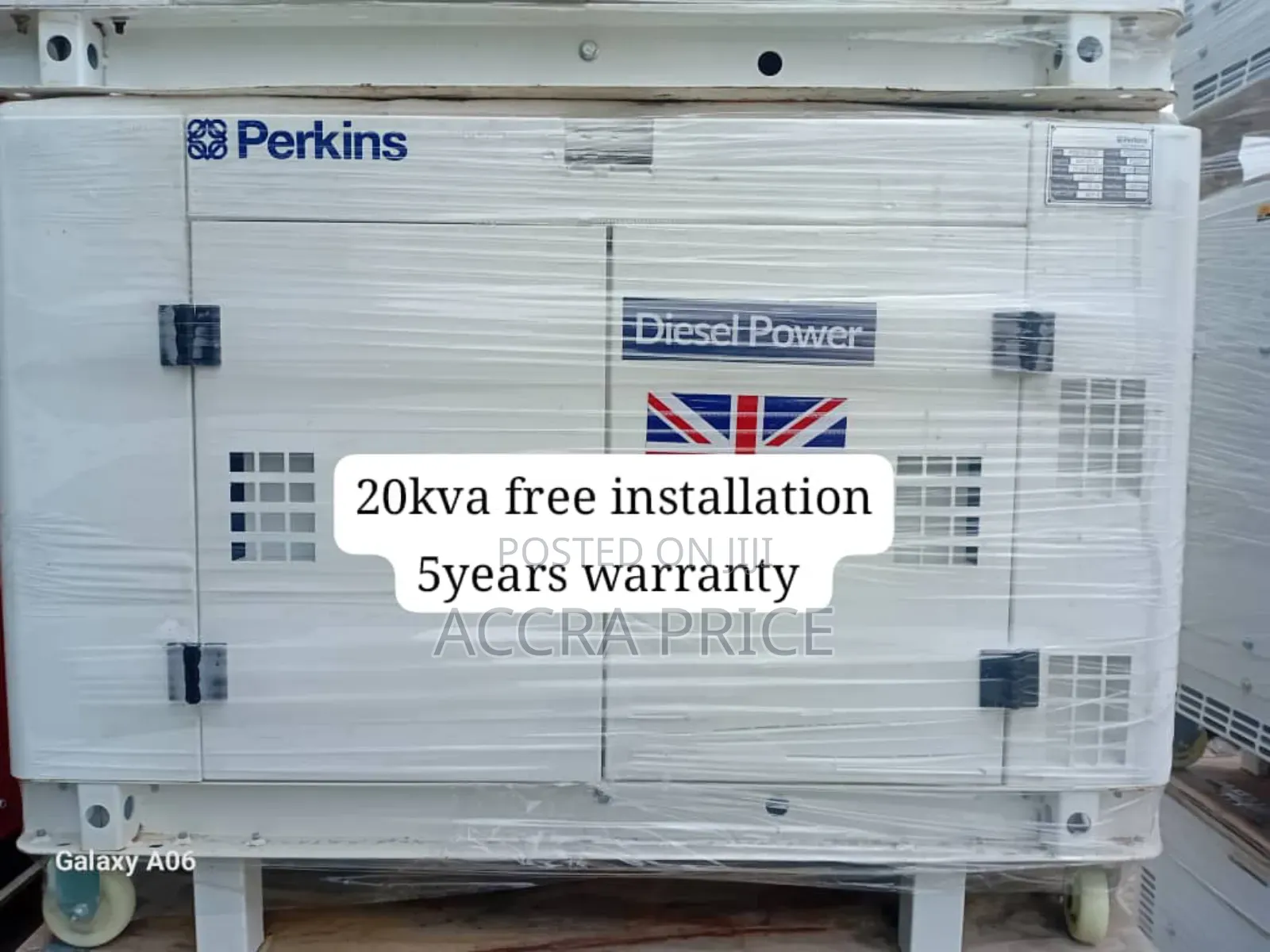 Gold Gridx Perkins 20kva Diesel Generator 20kva Perkins