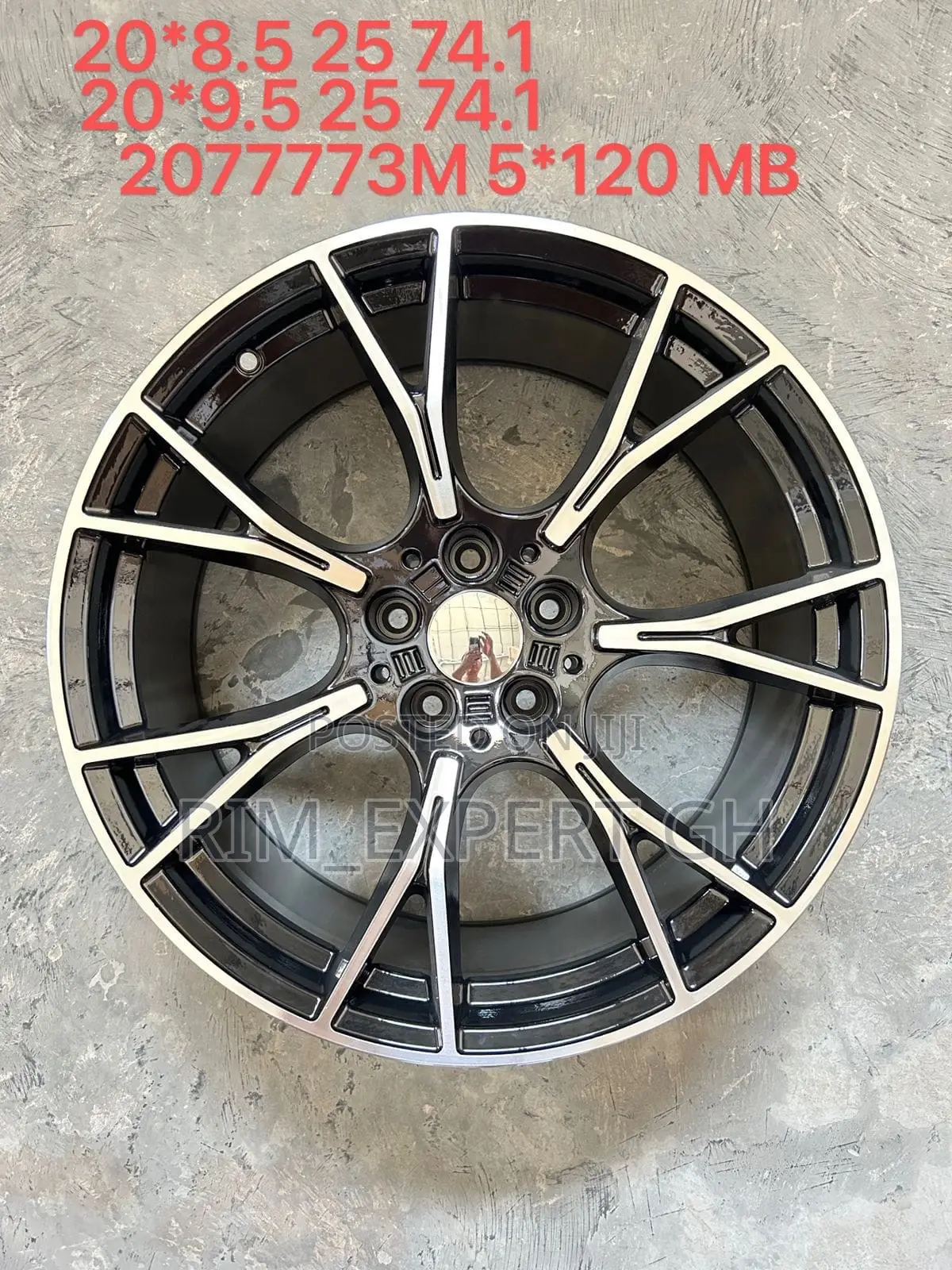 Bmw Rim 20 Black And Silver