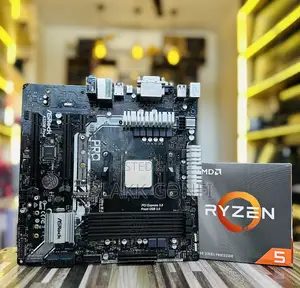 Ryzen 5 2600 Processor + Asrock A320m Rgb Board