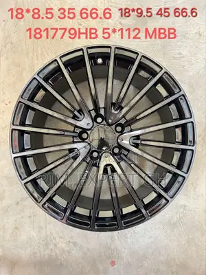 Mercedes Benz Rim 18 All Black With Silver Grey