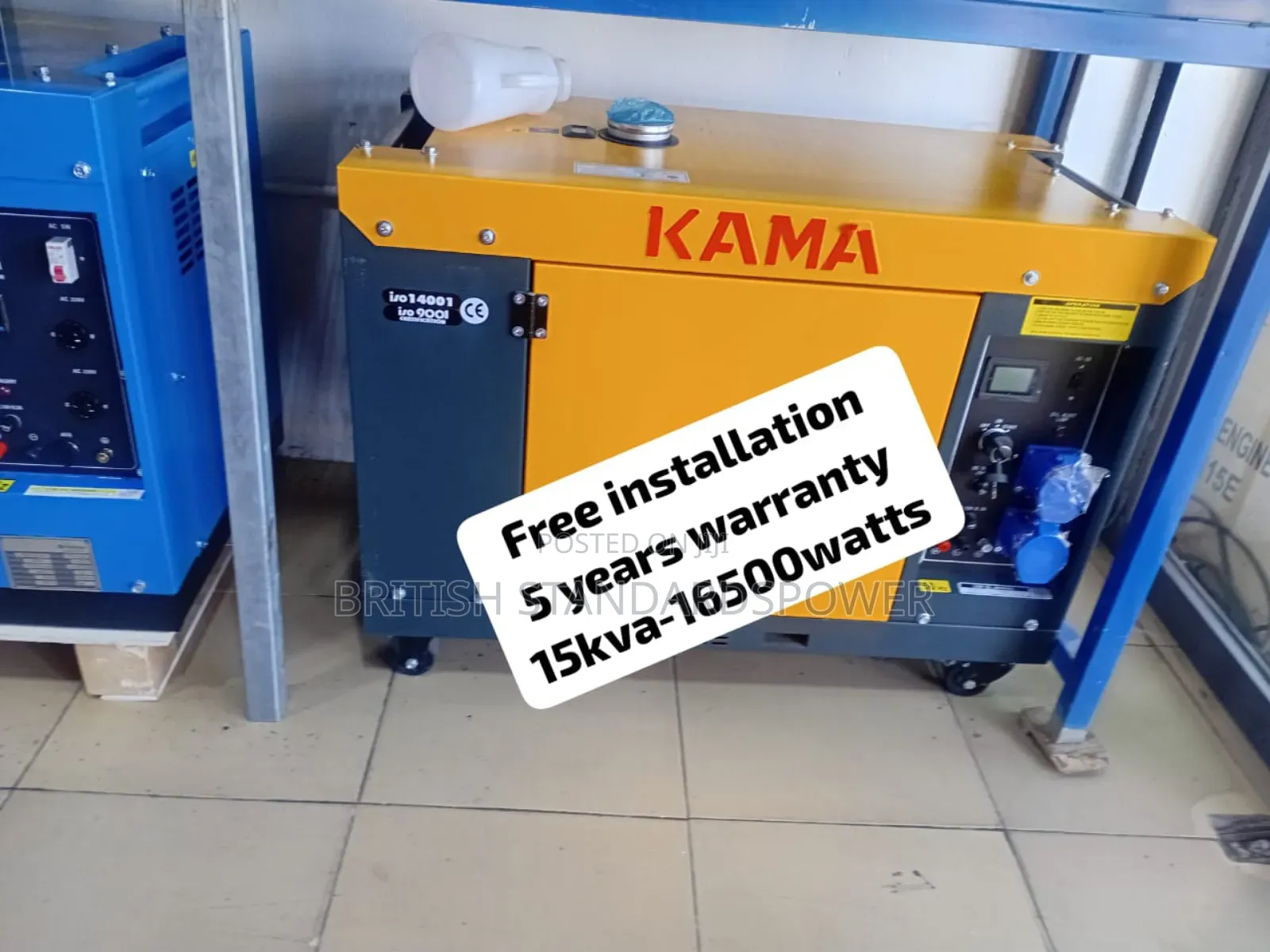 Isolated Power 15kva Silent Diesel Genset
